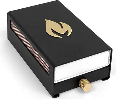 Produktbild von Nordic Flame DesignHülle für Streichhölzer schwarz