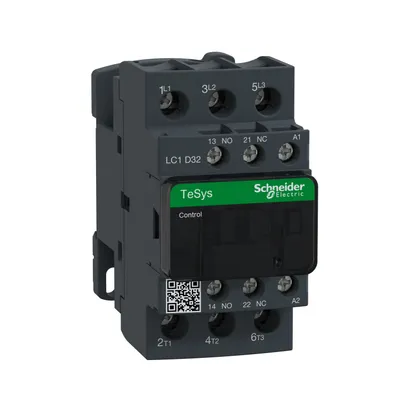 Obrázok produktu pre Schneider Electric LC1D, 3P, 600 V, 6 kV, 690 V, 25 - 400 Hz, 32 A
