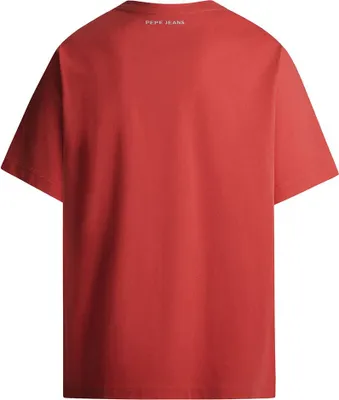 Image de T-shirt à manches courtes Red Bull Racing Logo Driver, rouge, taille S, homme