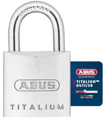 Obrázek produktu pro ABUS 569-500 TITALIUM závěs 64TI/30, stříbrný