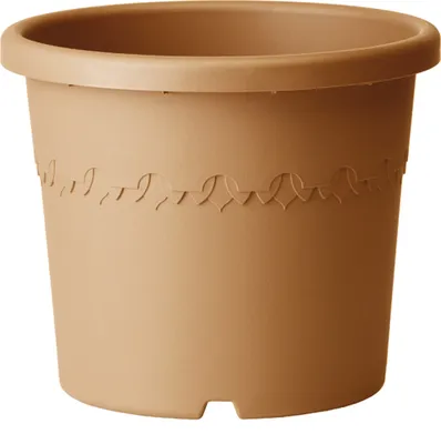 Produktbild von elho algarve cilindro 25cm Übertopf - tonrot
