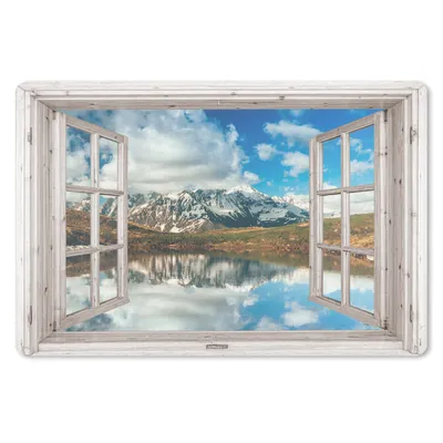 Produktbild von MuchoWow® Mauspad Mousepad Aussicht - Berg - Wasser 27x18 cm - Mousepads - Maus Mat - Pad - Mausunterlage - Büroartikel - Desk Matten