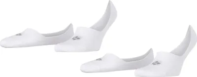 Produktbild von Burlington Everyday invisible herensokken (2-pack), katoen, wit