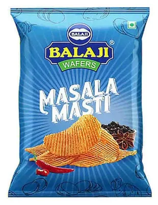 Zdjęcie produktu dla Chipsy ziemniaczane Balaji Masala masti Chips 140g - masala pikantne
