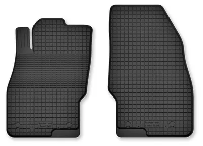 Image de Tapis avant en caoutchouc pour Nissan Pathfinder R51 2004-2014 (SUV) – 2 pièces, noirs, semi-universel, adapté