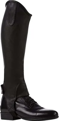 Zdjęcie produktu dla Norton Equestrian Stretch Grain Półchapsy czarne L Czarne L