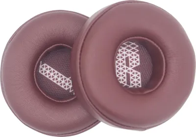 Obrázek produktu pro INF Náhradní náušníky z proteinové kůže pro sluchátka JBL LIVE400BT a 460NC (2 ks) Červené