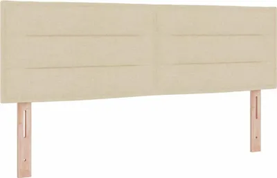 Produktbild von vidaXL Kopfteil Creme 144 cm Stoff