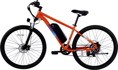 Obrázek produktu pro PVY M29 Elektrokolo - Výkon 250W Baterie 48V17.5Ah 29" koly Mechanická Kotoučová Brzda - Oranžové