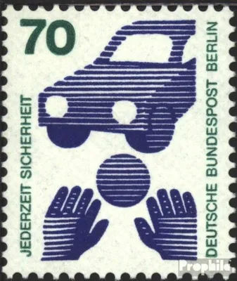 Produktbild von Briefmarken Berlin (West) 1973 Mi 453 (kompl.Ausgabe) postfrisch Unfallverhütung