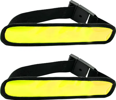 Produktbild von Armbänder zum Laufen – Blinkende Sportarmbänder, Leuchtarmbänder für Konzerte und Festivals,yellow