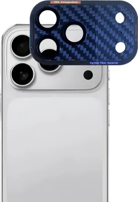 Immagine prodotto di INF Protezione Obiettivo Fotocamera in Fibra di Carbonio per iPhone 17 Pro