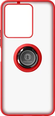Obrázek produktu pro Hybridní pouzdro na mobilní telefon s kroužkem Vivo Y22s / Vivo Y35 - červené