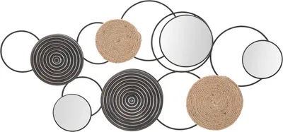 Immagine prodotto di Decorazione da parete Ferro 106,5 x 52 x 4,5 cm Metallo Poliestere Multicolore