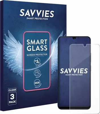 Produktbild von 3x Savvies Schutzglas Folie für Xiaomi Redmi 14C 9H Panzer Schutzfolie Glas Displayschutz klar transparent