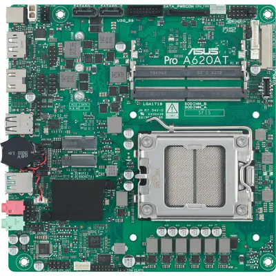 Produktbild von ASUS Pro A620AT-CSM AMD A620A Sockel AM5 Thin Mini ITX