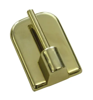 Produktbild von Gardinia Klebehaken messing, 4 Stück