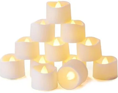 Obrázek produktu pro LED světelný řetěz – napájený na baterie – 3,3 x 3,6 cm – 24 kusů