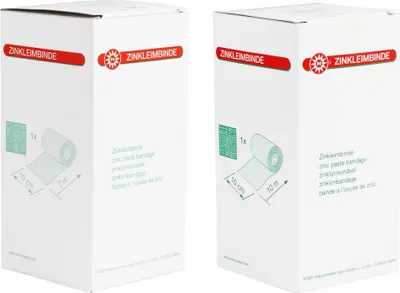 Produktbild von NOBA Zinkleimbinde 10 cm breit, Länge:7 m