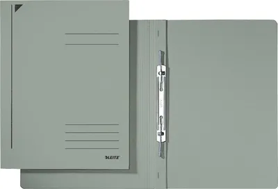 Produktbild von Spiralhefter A4 Karton kaufm. Heftung grau Packung mit 25 Stück
