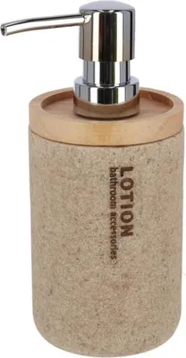 Produktbild von Gerimport Seifenpumpe - braun - Lotion - 17 cm - nachfullbar