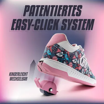Produktbild von BREEZY ROLLERS 2241891 Groovy weiss/mehrfarben