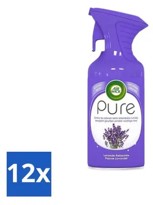 Obrázek produktu pro Air Wick – pokojový sprej – fialová levandule – 250 ml – výhodné balení – 12 kusů