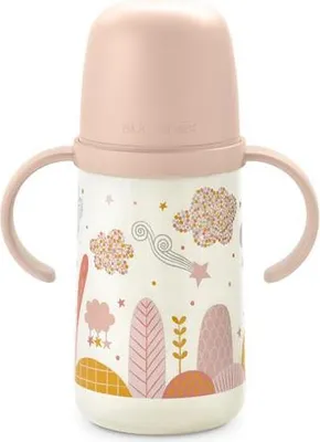 Image de Suavinex Deuxième biberon avec oreilles Dreams 270 ml rose