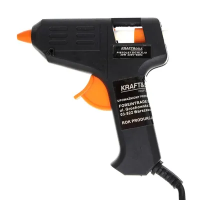 Zdjęcie produktu dla Kraft&Dele KD10351 pistolet do klejenia na gorąco 20W + 7 wkładów