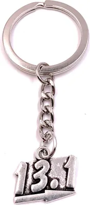 Produktbild von Onwomania Schlüsselanhänger Russchisches Neujahr Silber Metall Anhänger Charm