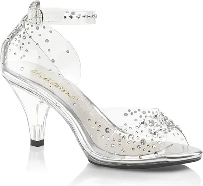 Produktbild von BELLE-330RS Damen Sandale von Fabulicious, Transparent EU 39, US 9