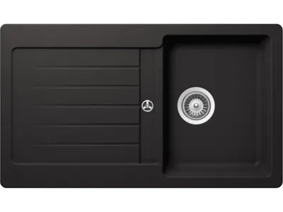 Immagine prodotto di Lavello da incasso Schock Typos D-100 U Nero - lavello sottopiano