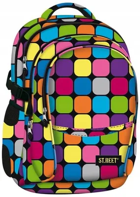 Produktbild von St. Majewski Rucksack mit 4 Fächern für Schule und Freizeit