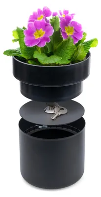 Productafbeelding van Donic Sejf Sax, zwarte, decoratieve bloempot voor binnen en buiten