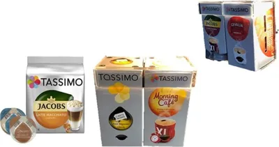 Produktbild von Caramel Latte Macchiato + Wandhalter für 2 Tassimokarton einfache Montage und einfache Entnahme   https://www.youtube.com/watch?v=fpy_61AhQ8w