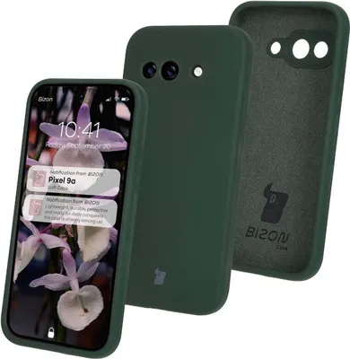 Produktbild von Bizon Soft Case Google Pixel 9a dunkelgrün