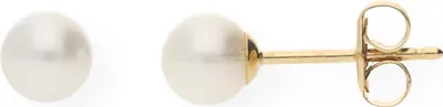 Produktbild von JuwelmaLux Ohrstecker 333er 8 Karat Gelbgold mit Süßwasserzuchtperle JL10-06-1450