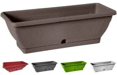 Produktbild von Schubladenschrank mit Unterschrank 'Venezia', cm 60x19x16h - Farbe: Anisgrün