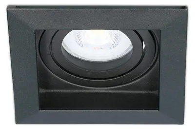 Produktbild von hoftronic LED Einbaustrahler 4W 6500K Schwarz Dimmbar Schwenkbar IP20