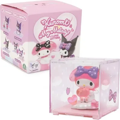 Produktbild von Hello Kitty Figur, GPTOYS HKT37 Love Story Serie, Zufälliges Modell, 6,5 cm, Mit Zubehör