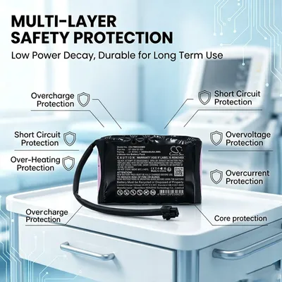 Produktbild von TECHTEK Akku Kompatibel mit [Fujifilm] Sonosite PX P23597-05 Ersetzt 07-56418-201