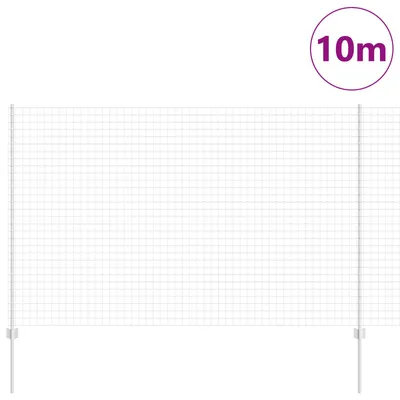 Obrázek produktu pro vidaXL Svařovaný drátěný plot 10 x 1,5 m (š x v) Žárově pozinkovaná ocel