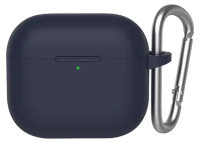 Produktbild von Blueo - Liquid Silicone Schutzhülle für AirPods 3 - dunkelblau