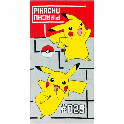 Produktbild von Pokémon Strandtuch Pokemon Pikachu, 70x140cm
