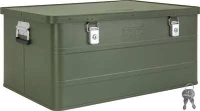 Alu Box grün 79 x 55 x 37 cm