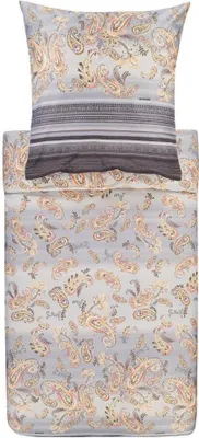 Produktbild von Bassetti Mako-Satin Bettwäsche-Garnitur TOSCA Farbe G1 GRIGIO, Größe 200x200