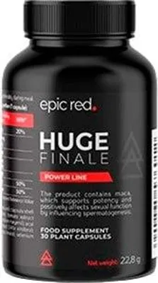 Zdjęcie produktu dla Huge Finale – suplement diety zawierający 30 kapsułek zapewniających witalność i sprawność fizyczną