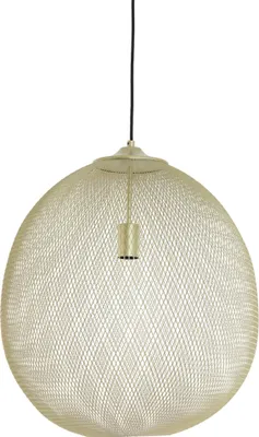 Produktbild von Light & Living - Hängeleuchte Moroc - Gold - Ø50cm Hängelampe - Esstischlampe - Wohnzimmerlampe - Schlafzimmerlampe - Wohnzimmer