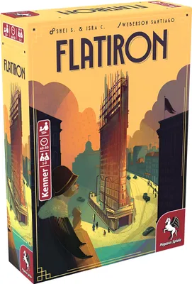 Image de Pegasus Spiele Flatiron (DE) - Jeu de stratégie (+)