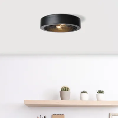 Produktbild von BRILLIANT Sandros Deckenleuchte 31cm schwarz